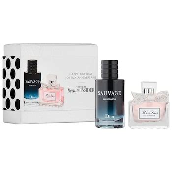 Dior fragrance birthday gift set